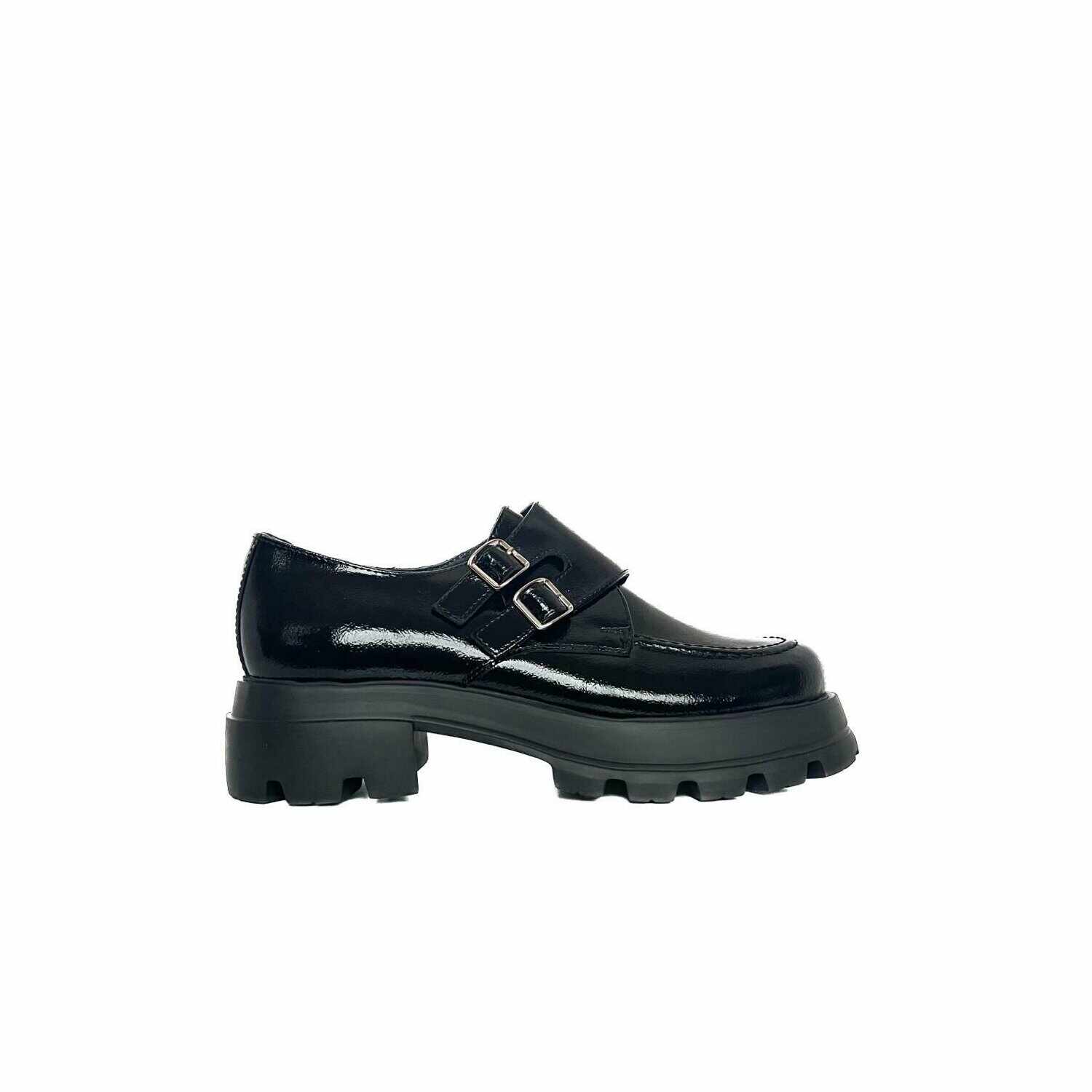 Pantofi casual damă din piele naturală, Leofex - Mostră Adela Negru Naplac