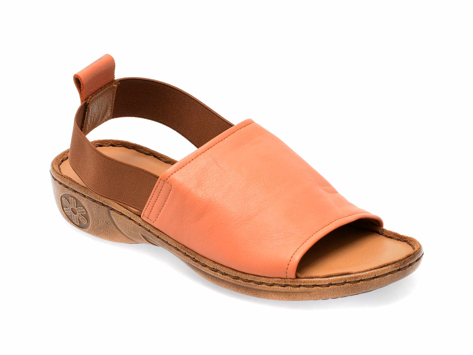 Sandale FLAVIA PASSINI portocalii, 211070, din piele naturala