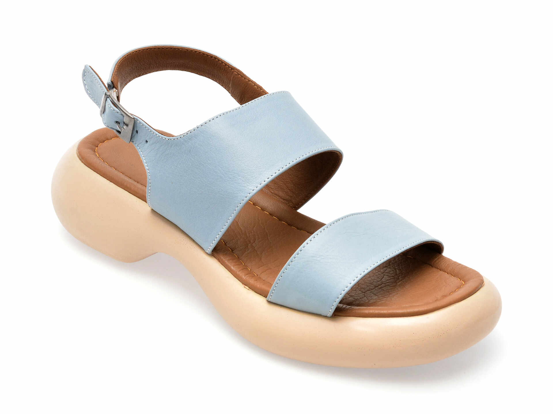 Sandale MAGRIT albastre, 101, din piele naturala