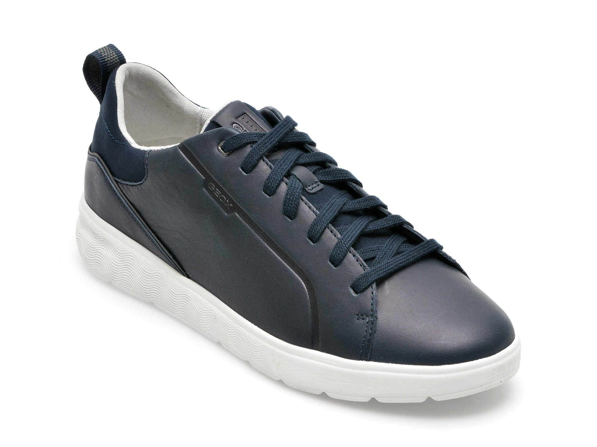 Pantofi sport GEOX bleumarin, U25E7B, din piele naturala