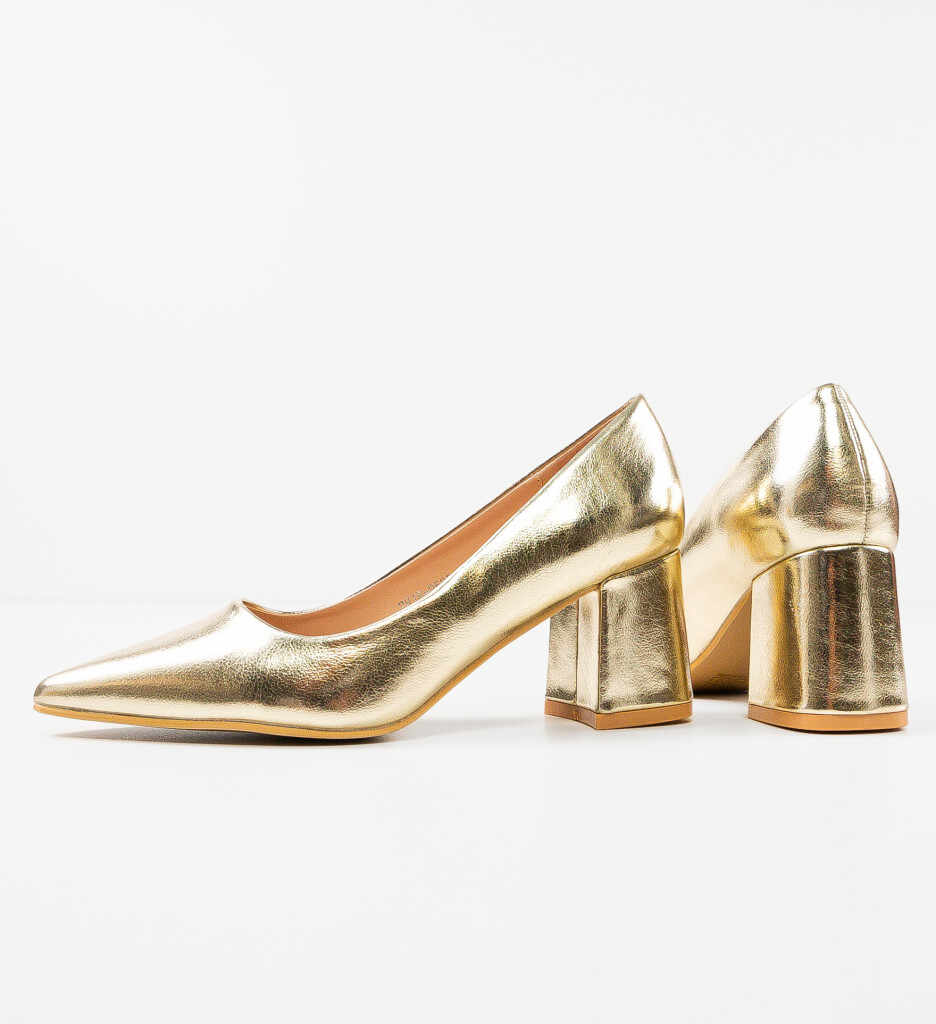 Pantofi dama Trev Aurii