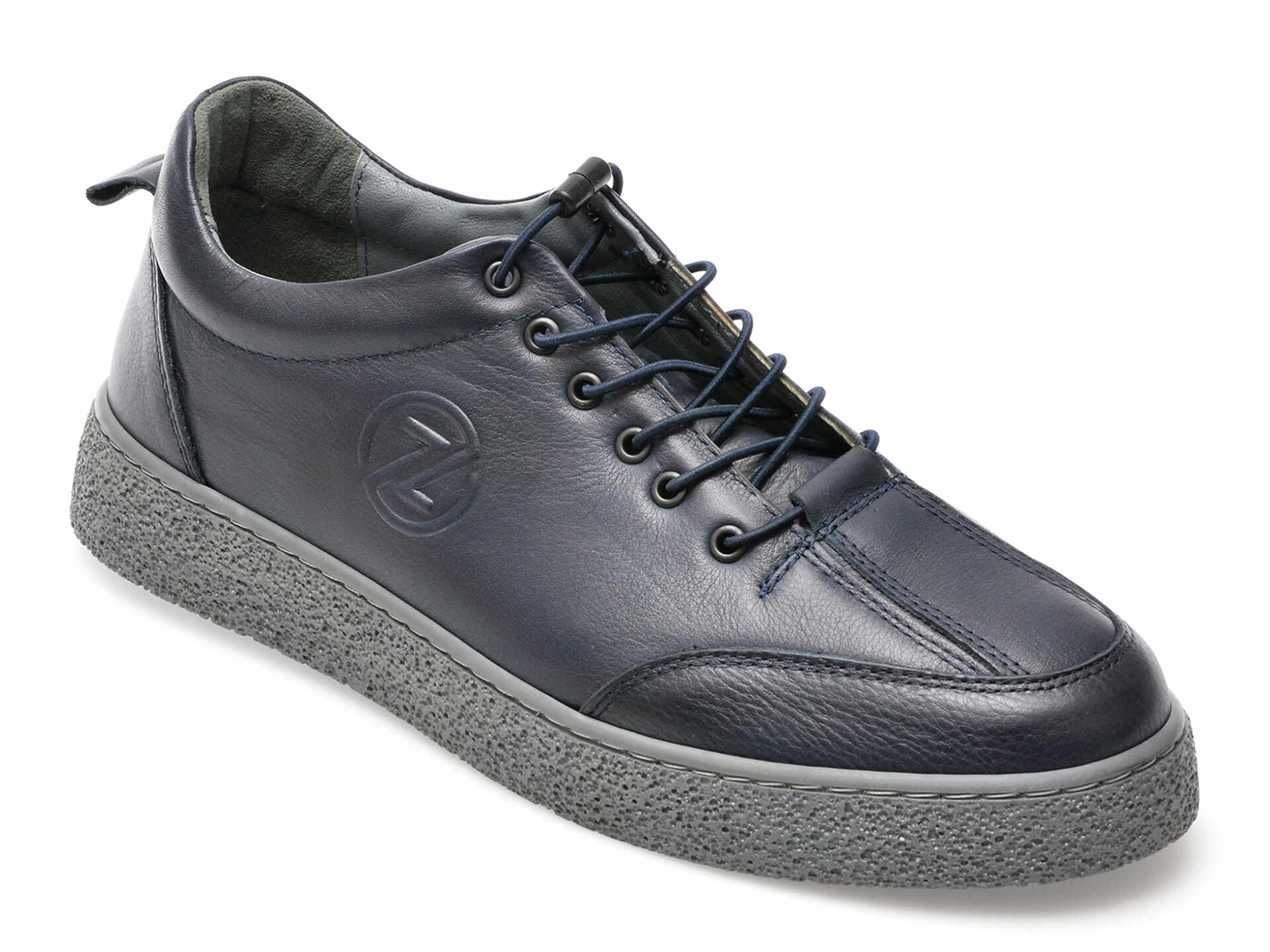 Pantofi OZIYS bleumarin, 4500, din piele naturala