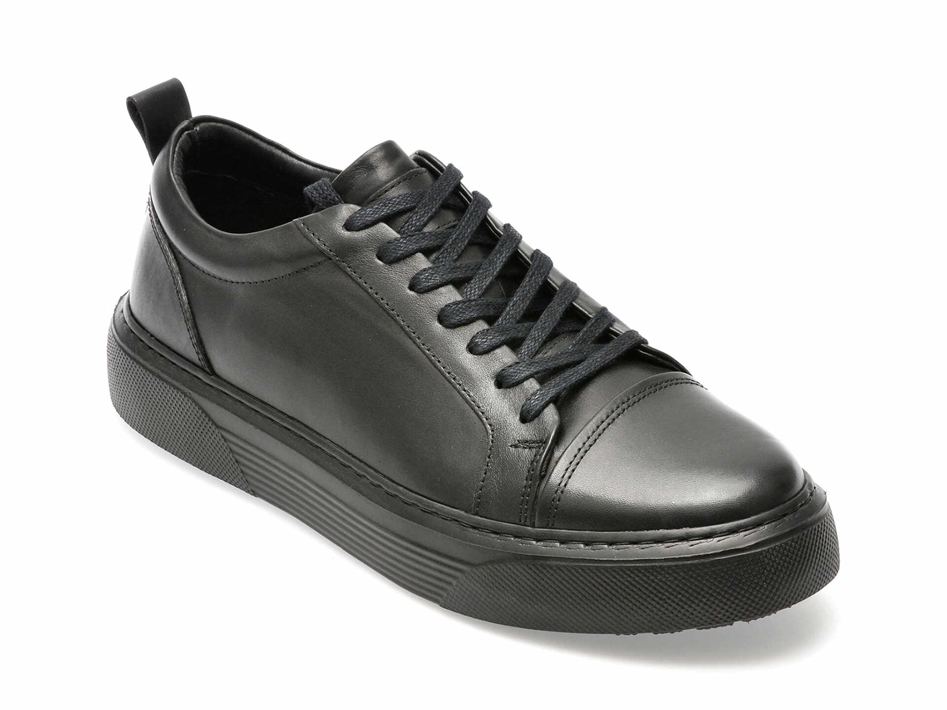 Pantofi OZIYS negri, M3, din piele naturala