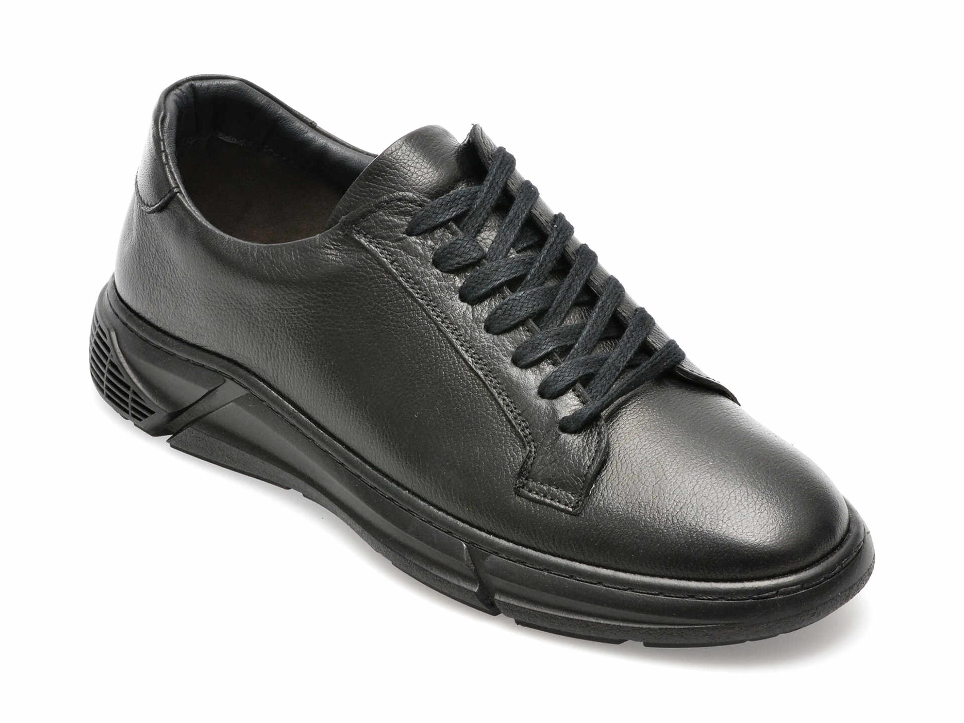Pantofi AXXELLL negri, ER804, din piele naturala