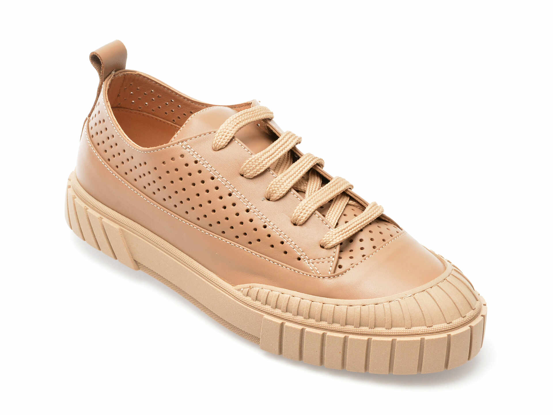 Pantofi GOLD DEER maro, 1187060, din piele naturala
