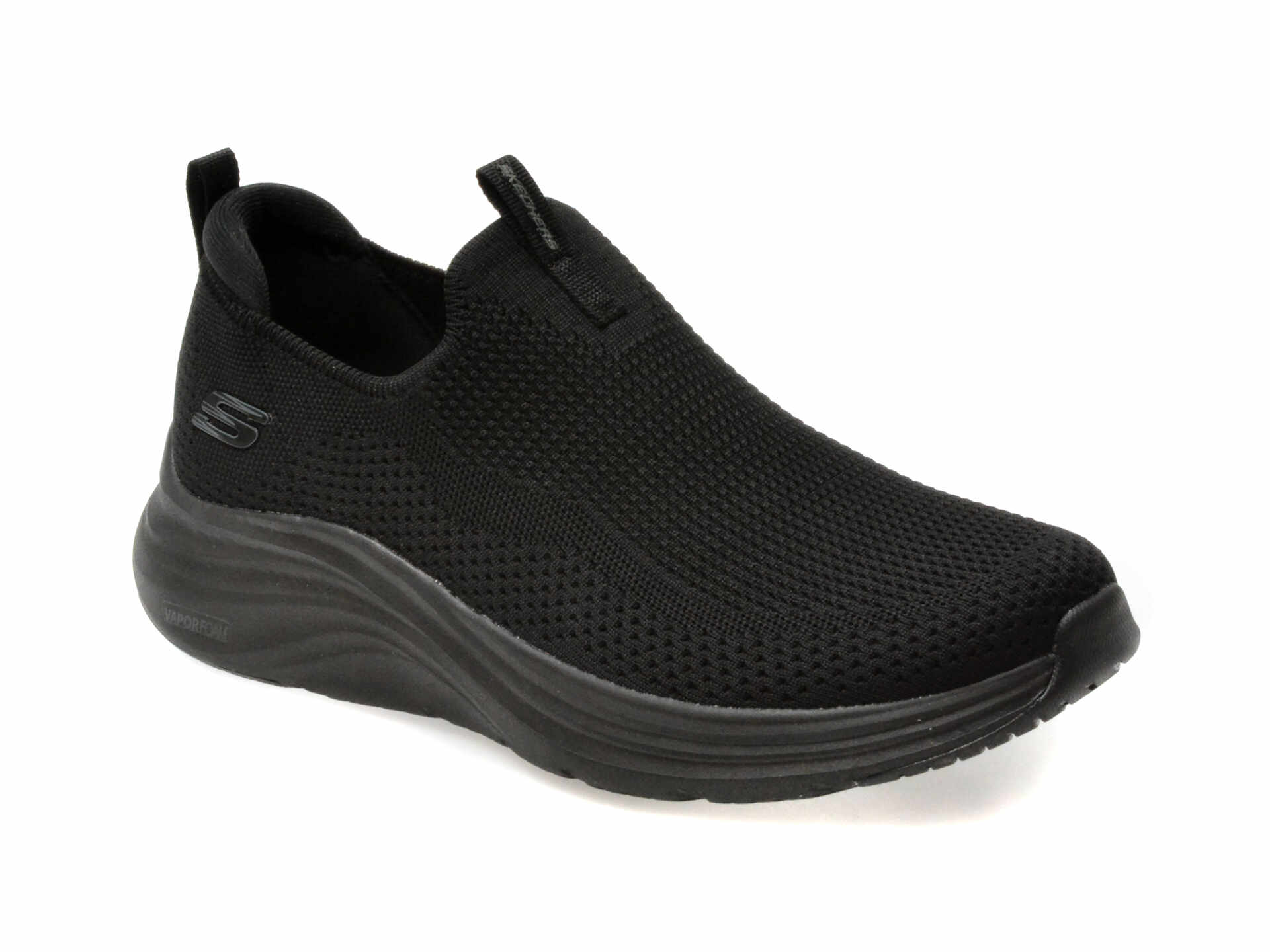 Pantofi sport SKECHERS negri, VAPOR FOAM, din material textil