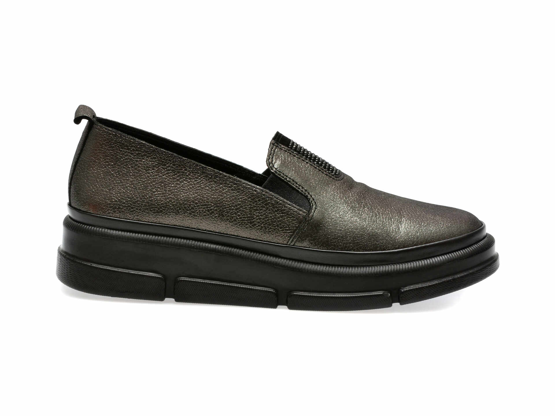 Pantofi casual EPICA gri, 387309, din piele naturala