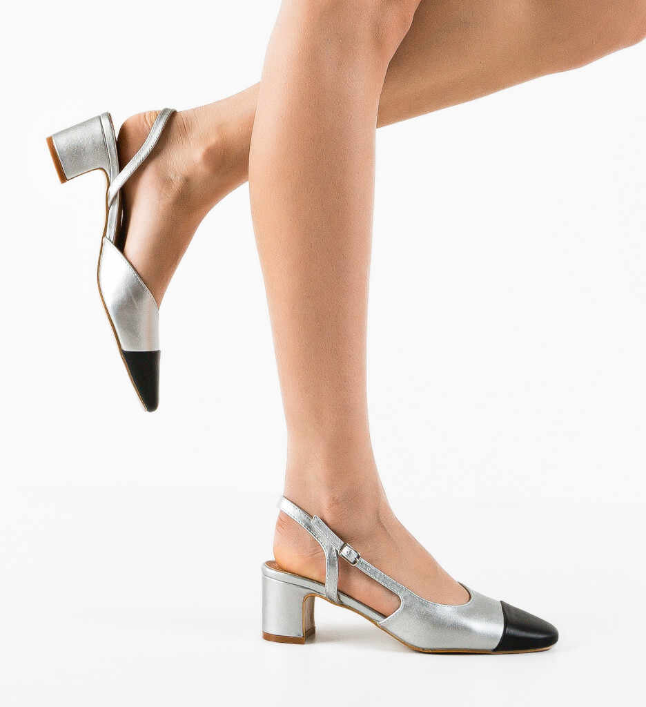 Pantofi dama Oder Argintii