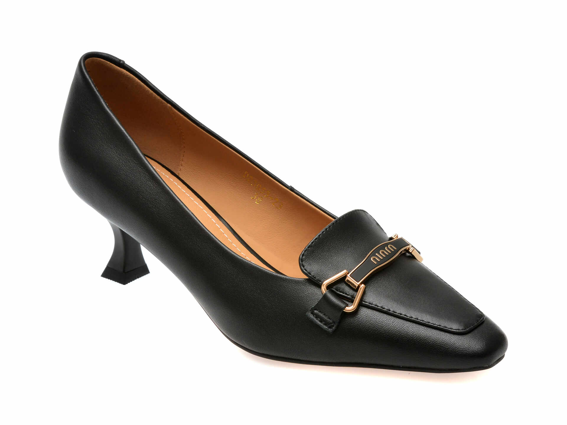 Pantofi casual FLAVIA PASSINI negri, 23, din piele naturala