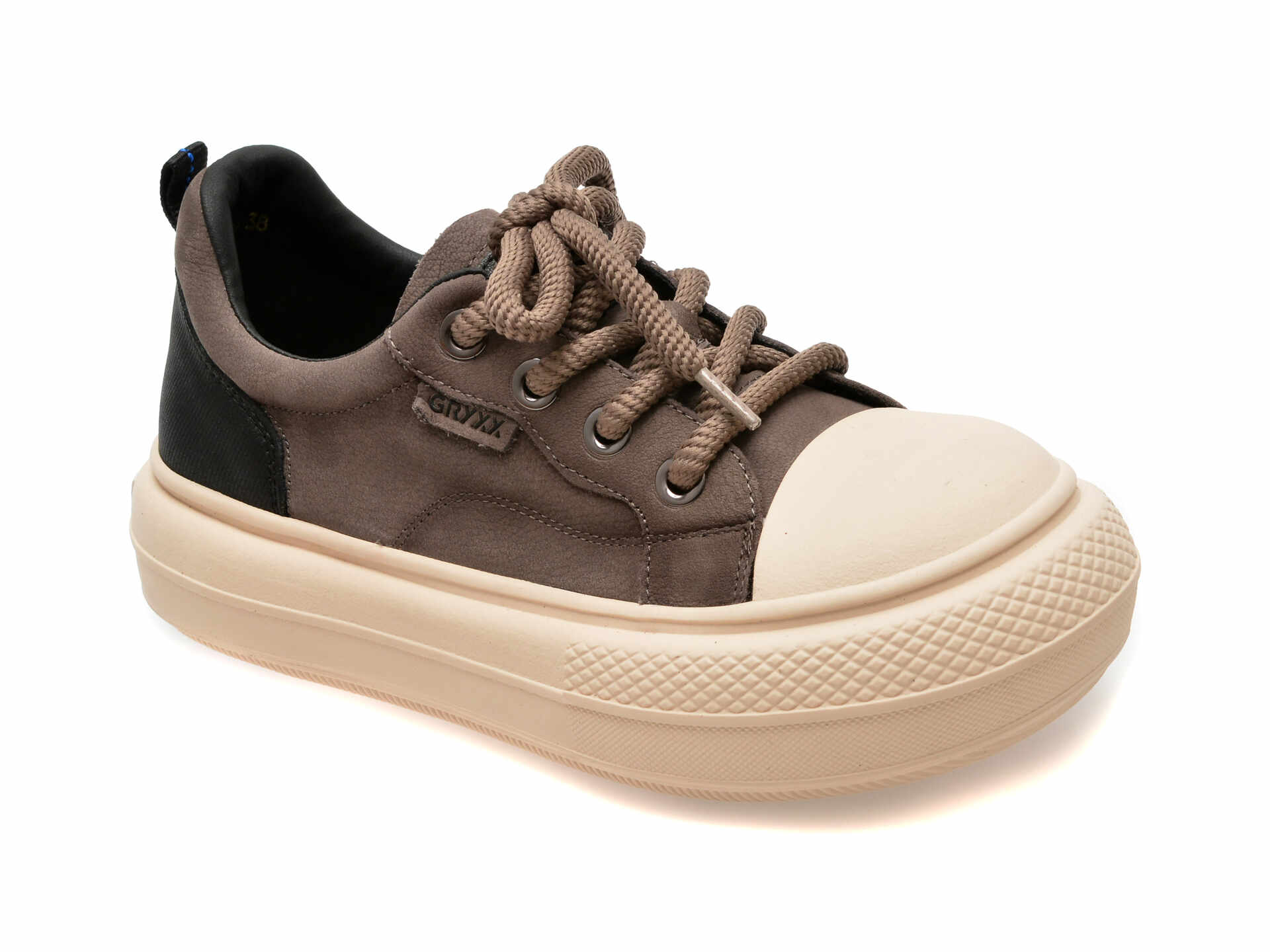 Pantofi casual GRYXX gri, 2566, din piele naturala