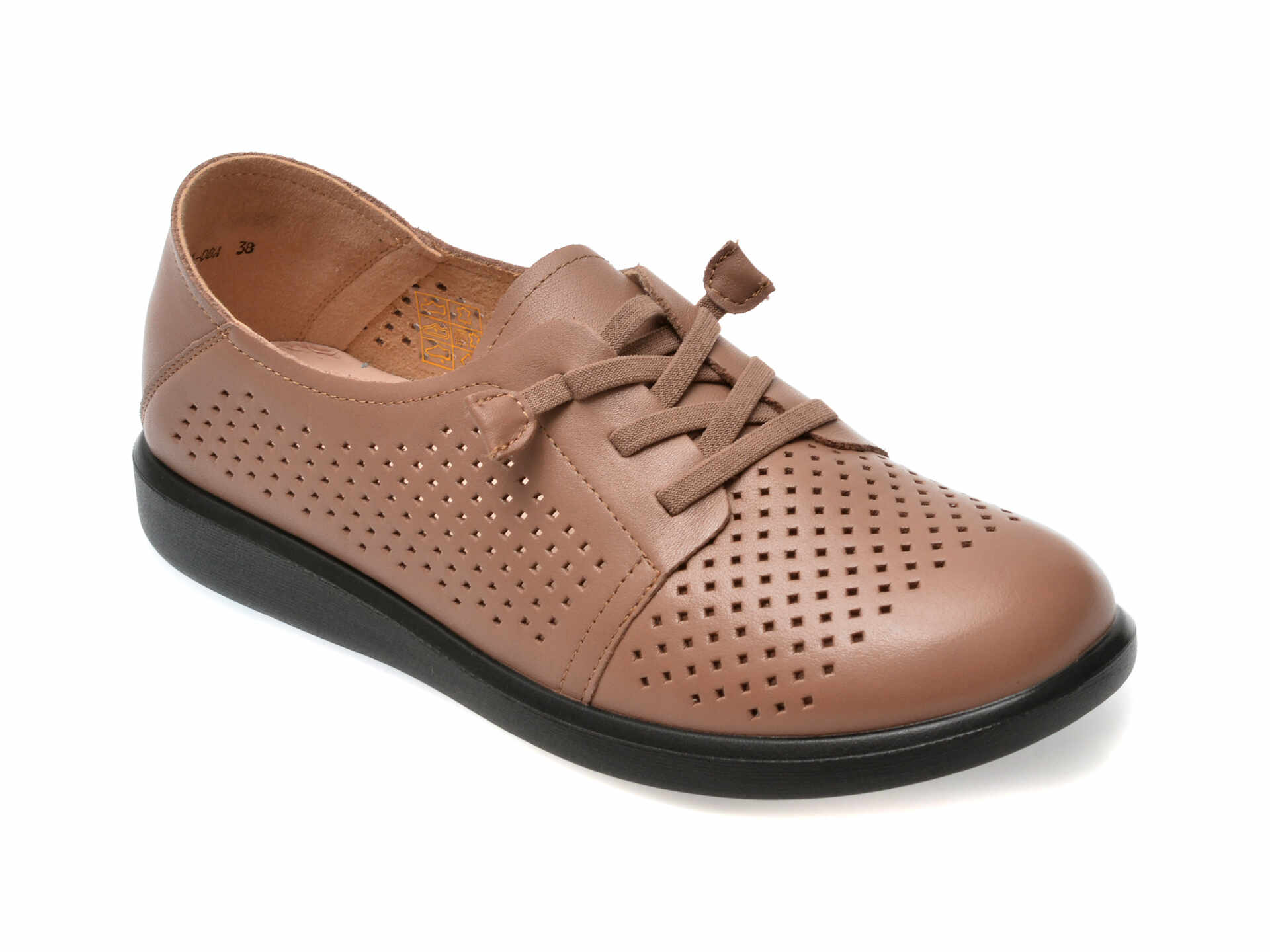 Pantofi casual FLAVIA PASSINI maro, 3507801, din piele naturala
