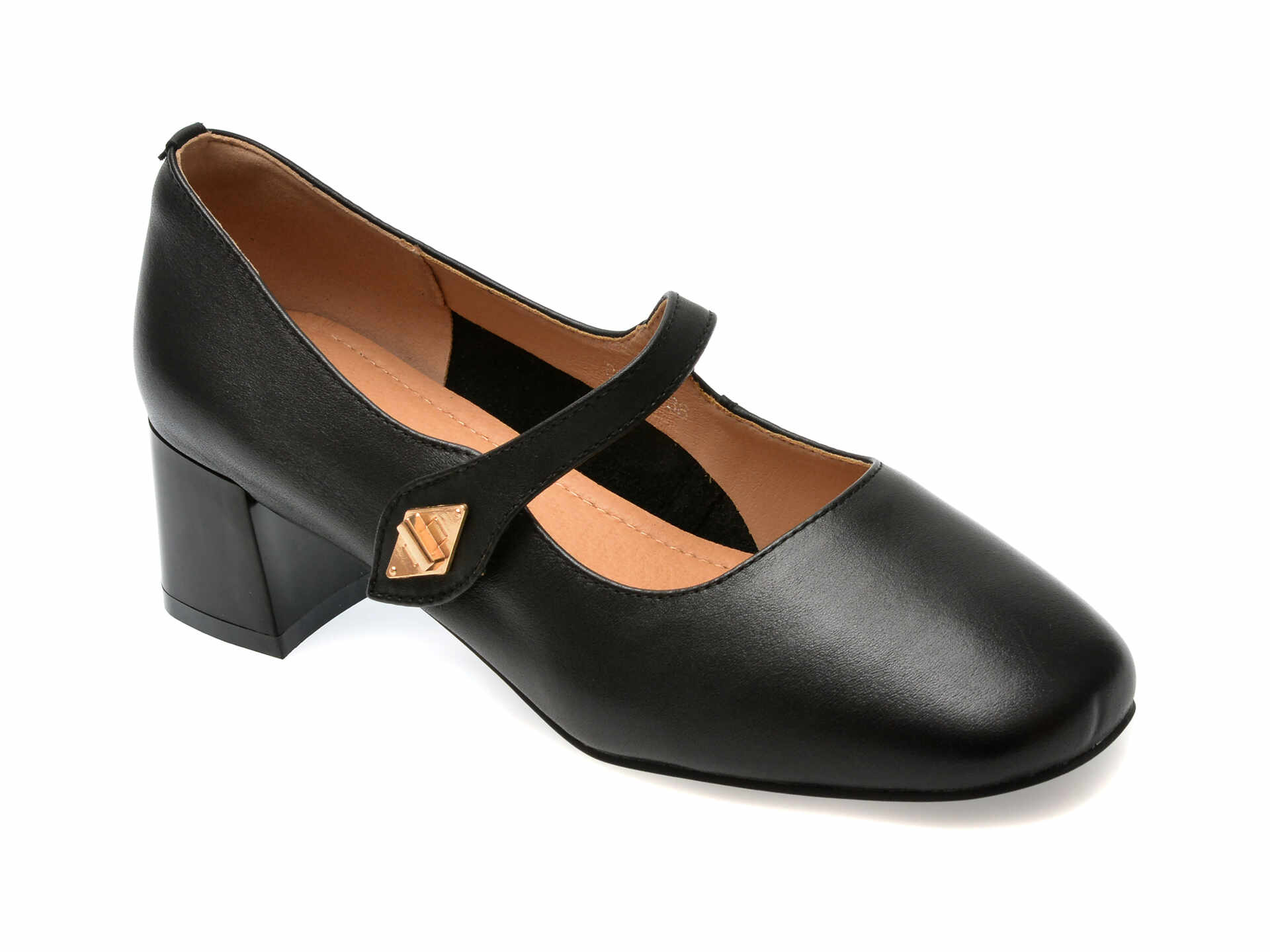 Pantofi casual FLAVIA PASSINI negri, 809, din piele naturala
