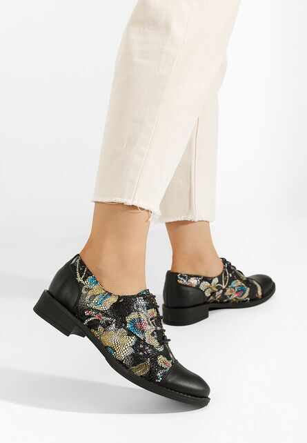 Pantofi oxford dama Genave V3 multicolori