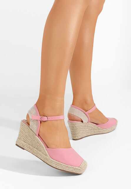 Sandale cu platforma Kasea V3 roz