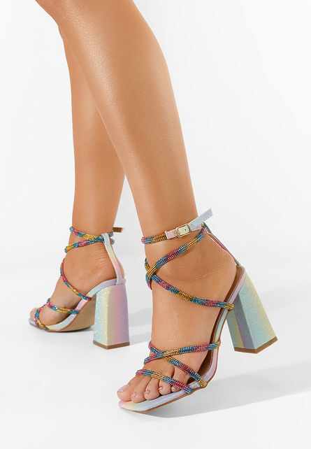 Sandale elegante Karine multicolore