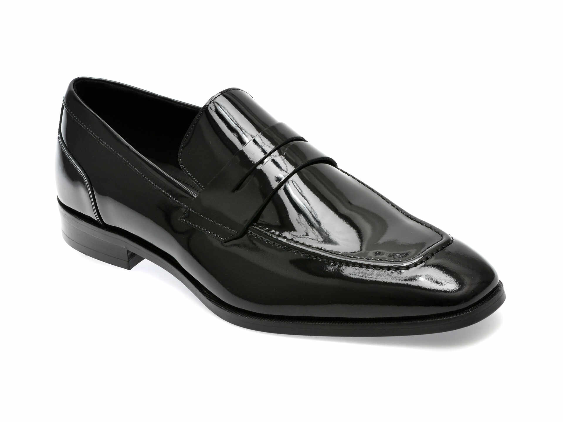 Pantofi eleganti ALDO negri, AALTO001, din piele naturala lacuita