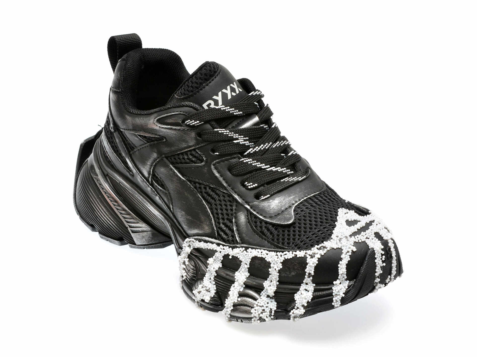 Pantofi sport GRYXX negri, 20242, din material textil
