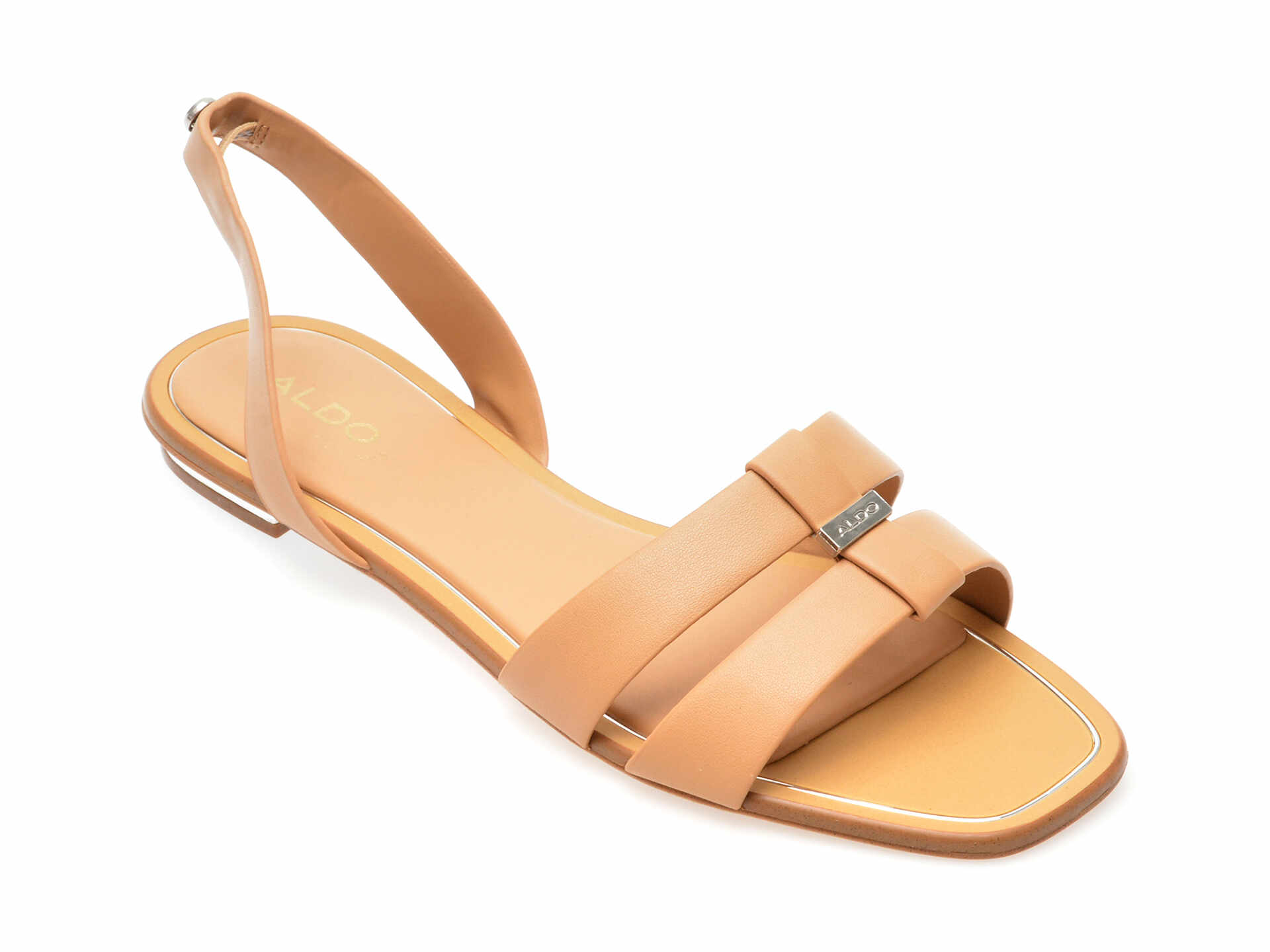 Sandale casual ALDO nude, 13761280, din piele ecologica