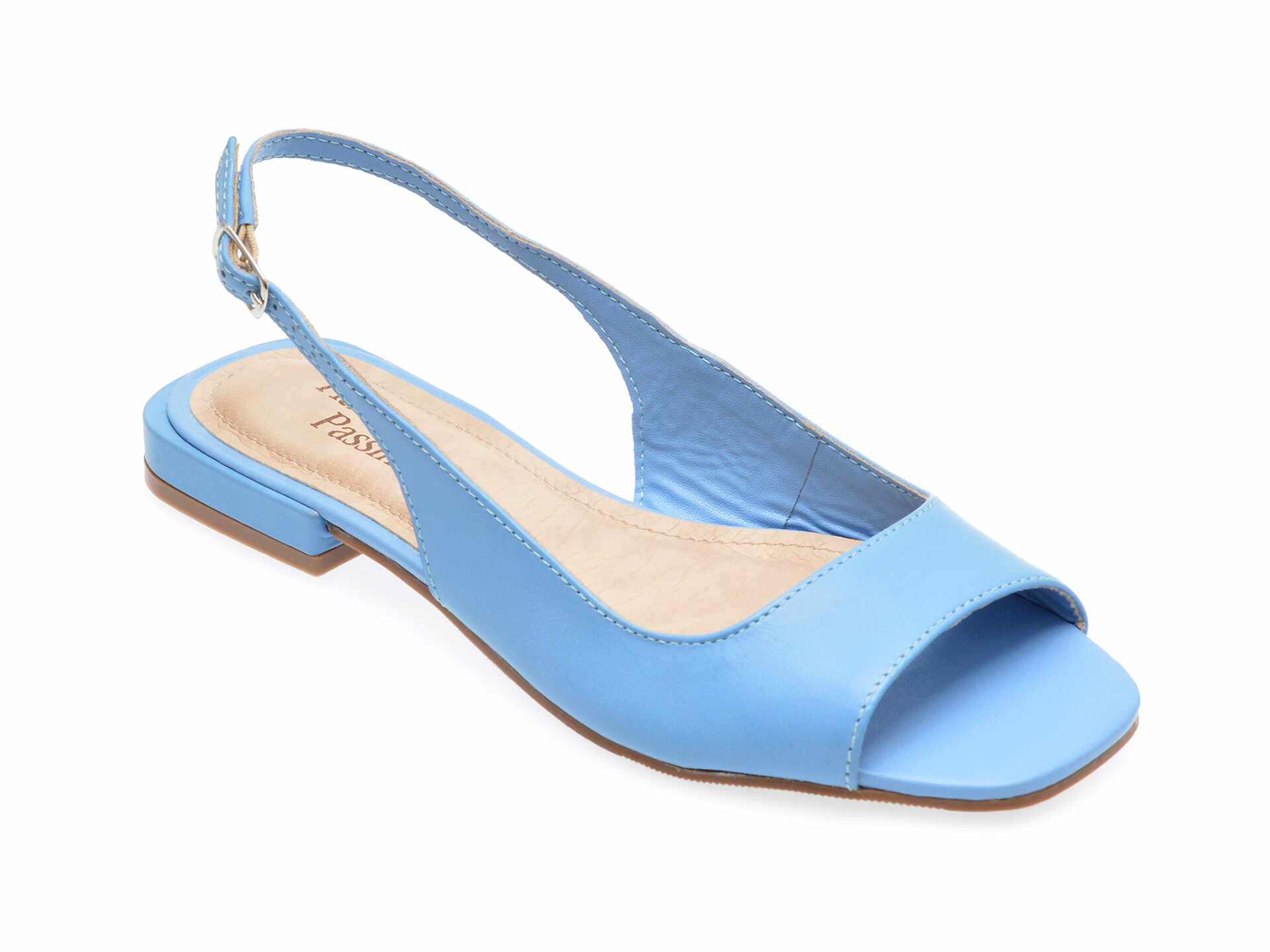 Sandale casual FLAVIA PASSINI albastre, 358504, din piele naturala