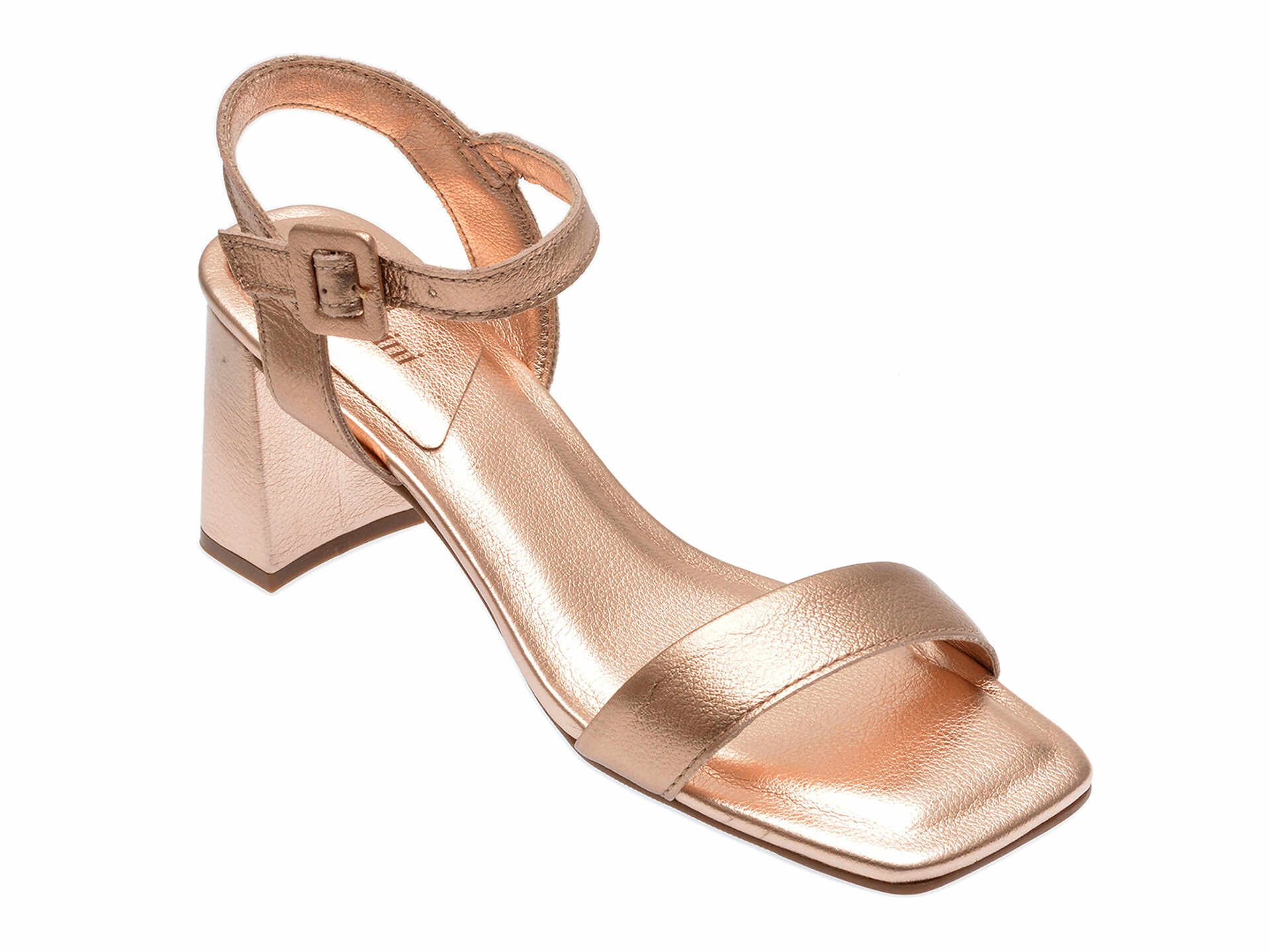 Sandale casual FLAVIA PASSINI bronz, 357106, din piele naturala