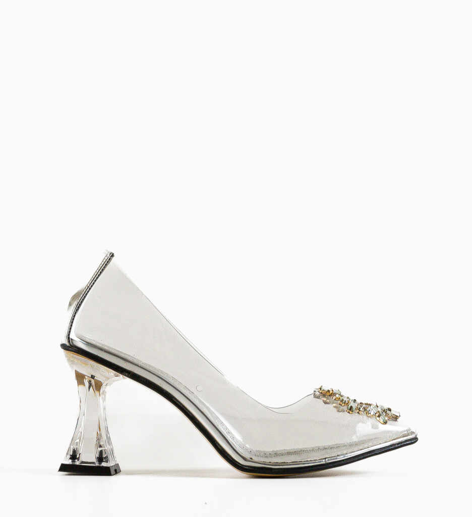 Pantofi dama Getin Argintii