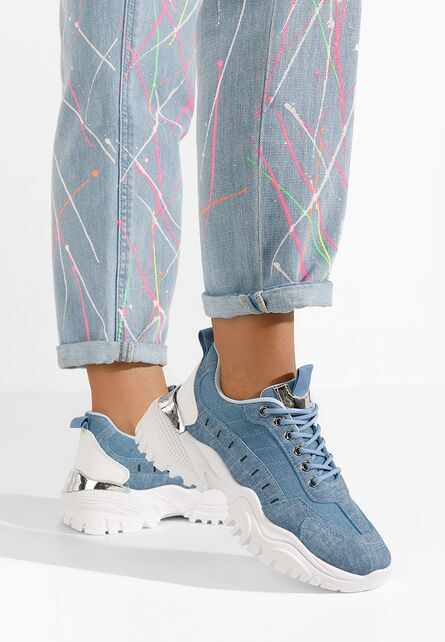 Sneakers dama Eniora albastri