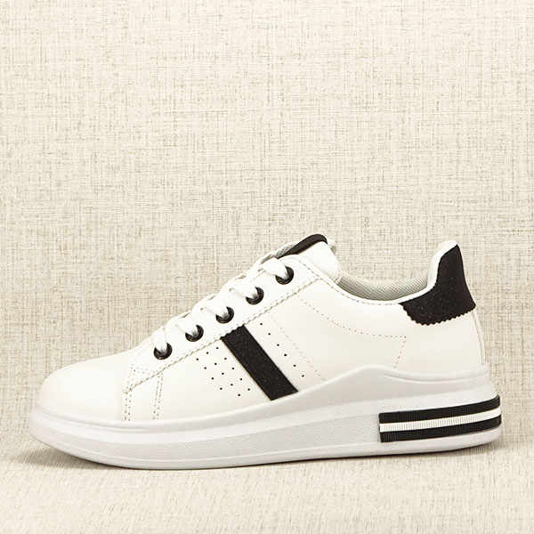 Sneakers alb cu negru Sonia 2