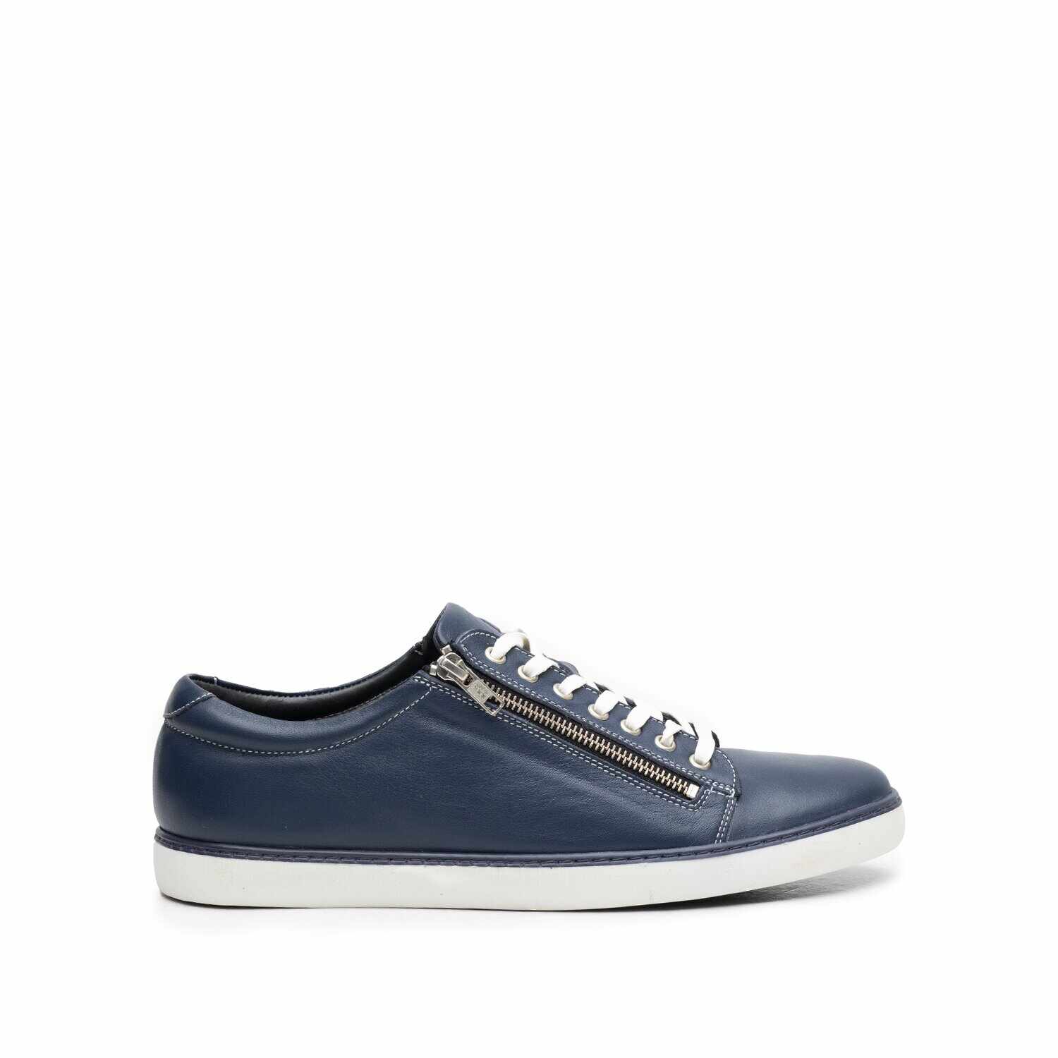 Pantofi sport barbati din piele naturala, Leofex - 801 blue box