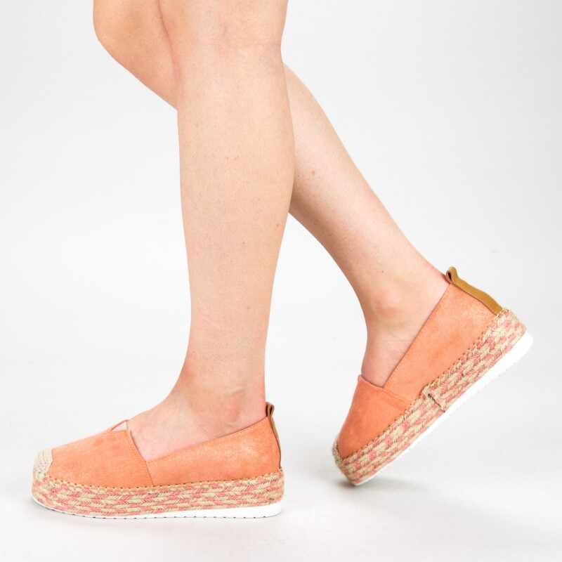 Pantofi Casual Dama cu Platforma BL00029 Pink | Botinelli