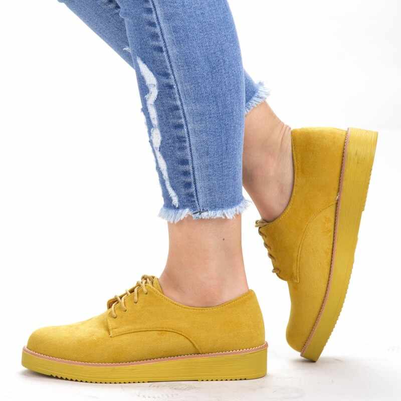 Pantofi Casual Dama DS3 Yellow | Mei