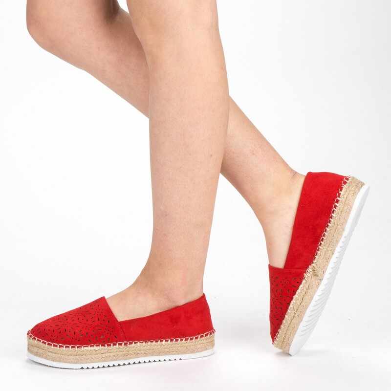 Pantofi Casual Dama FD37 Red | Mei