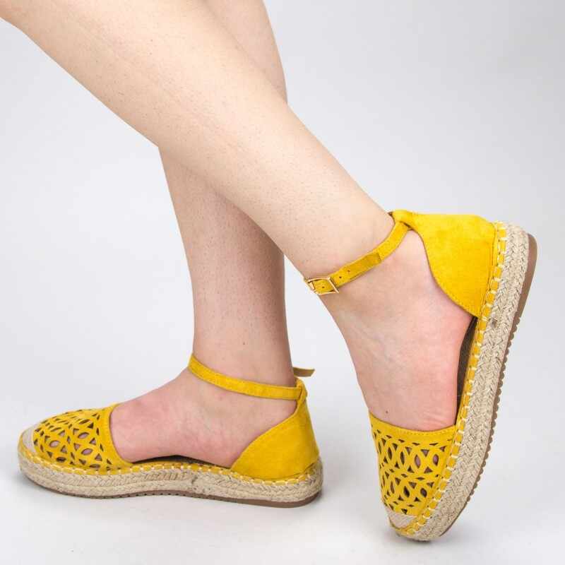 Pantofi Casual Dama HJ9 Yellow | Mei