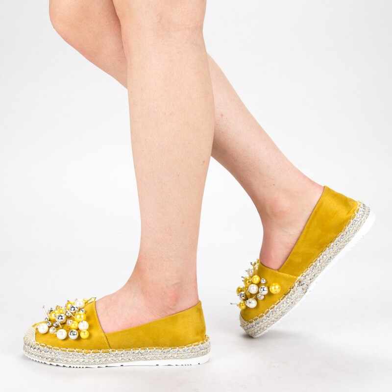 Pantofi Casual Dama L626 Yellow | Sweet Shoes