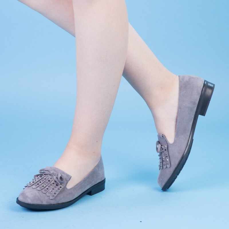 Pantofi Casual Dama XD102 Grey | Mei