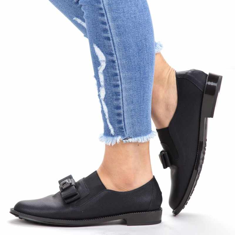 Pantofi Casual Dama YEH5 Black | Mei