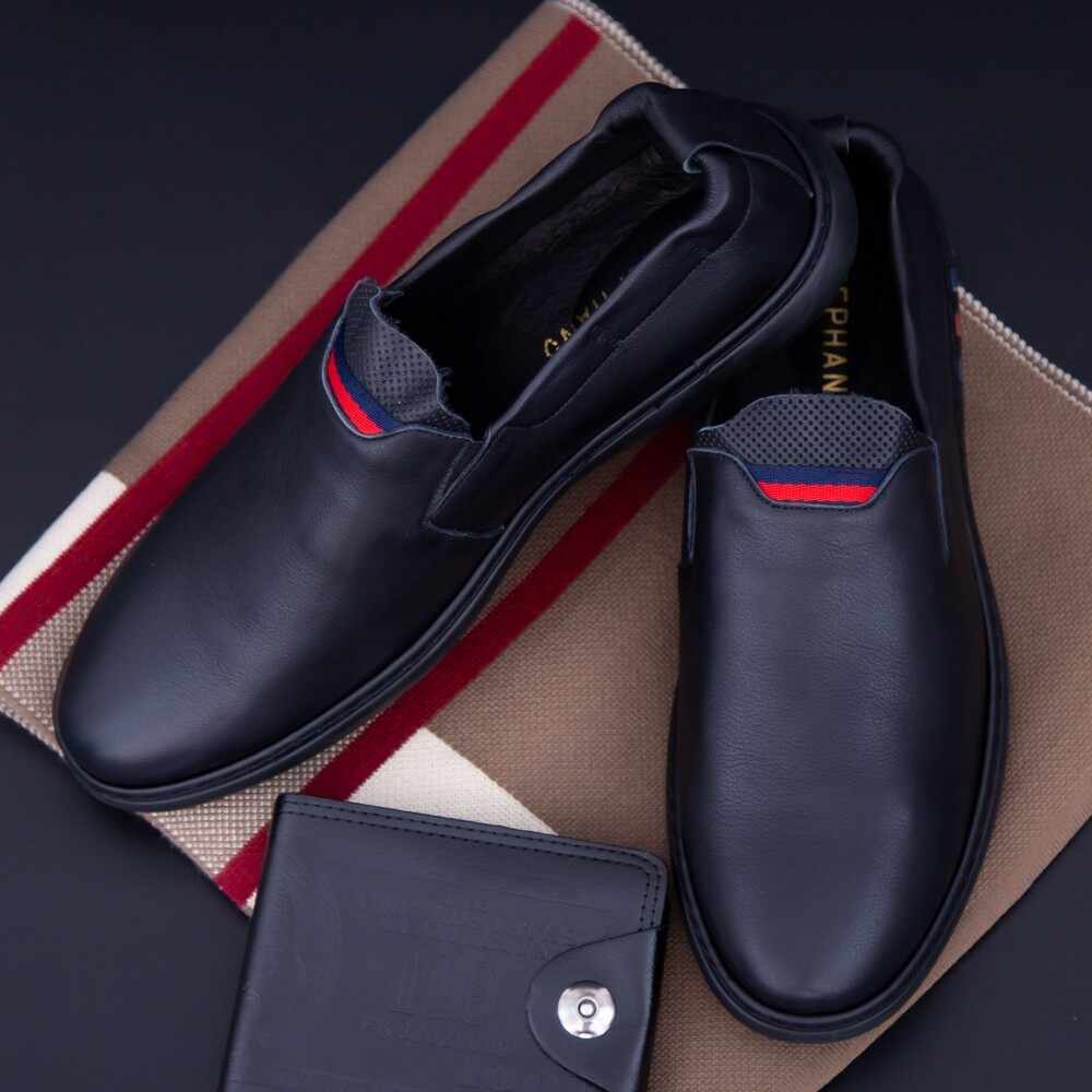 Pantofi Barbati 2708 Black | Stephano