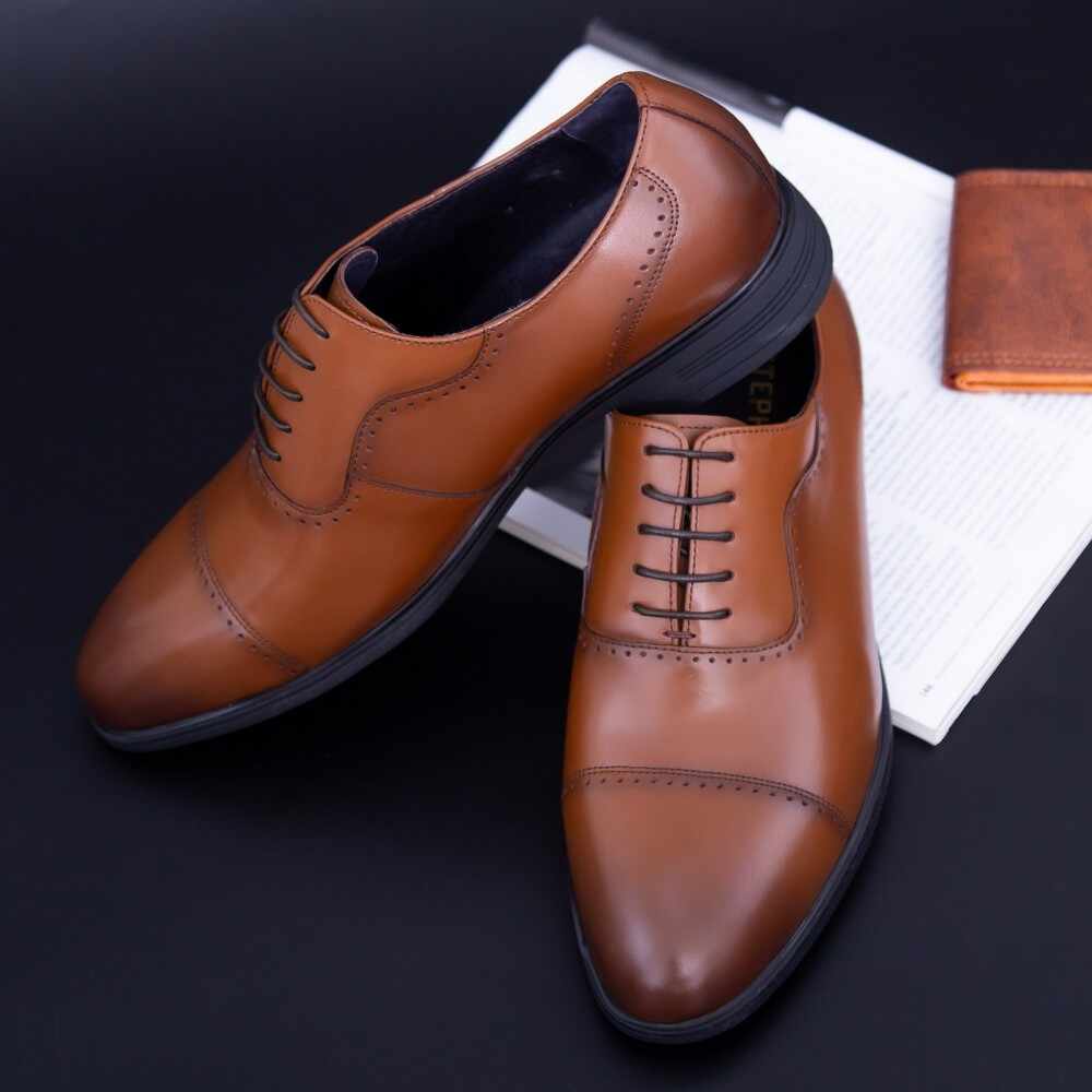 Pantofi Barbati F066-023 Brown | Stephano