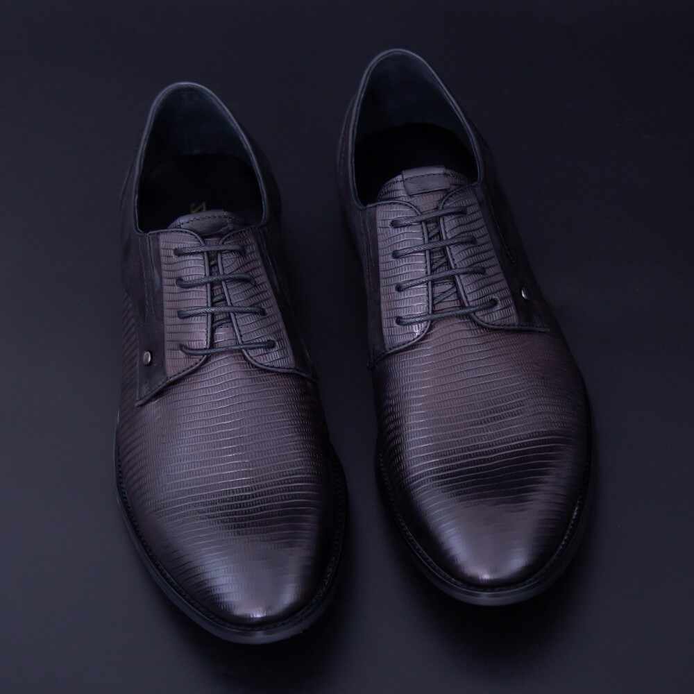 Pantofi Barbati din piele naturala Y053A-08F Negru | Stephano