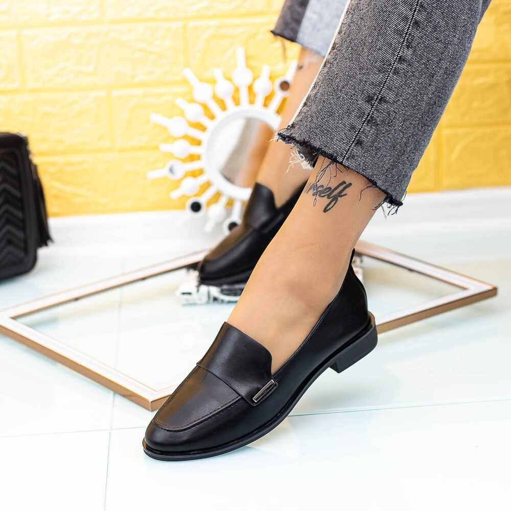Pantofi Casual Dama XMT2A Negru | Mei
