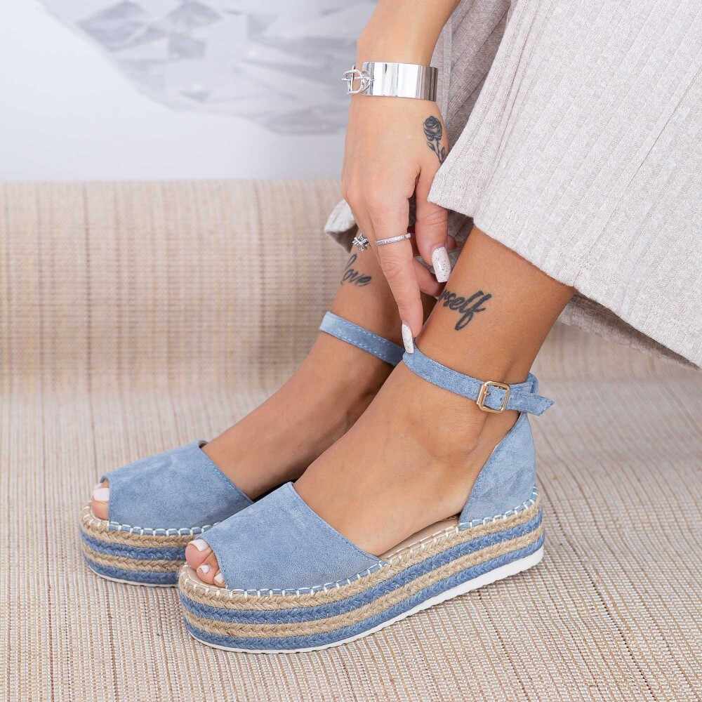 Sandale Dama FS28 Albastru | Mei
