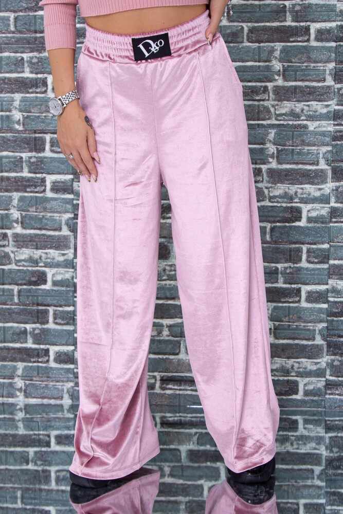 Pantaloni Dama P101 Roz | Fashion