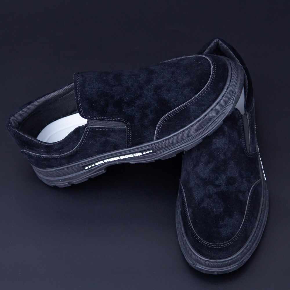 Pantofi Casual Barbati B07 Negru | Mei