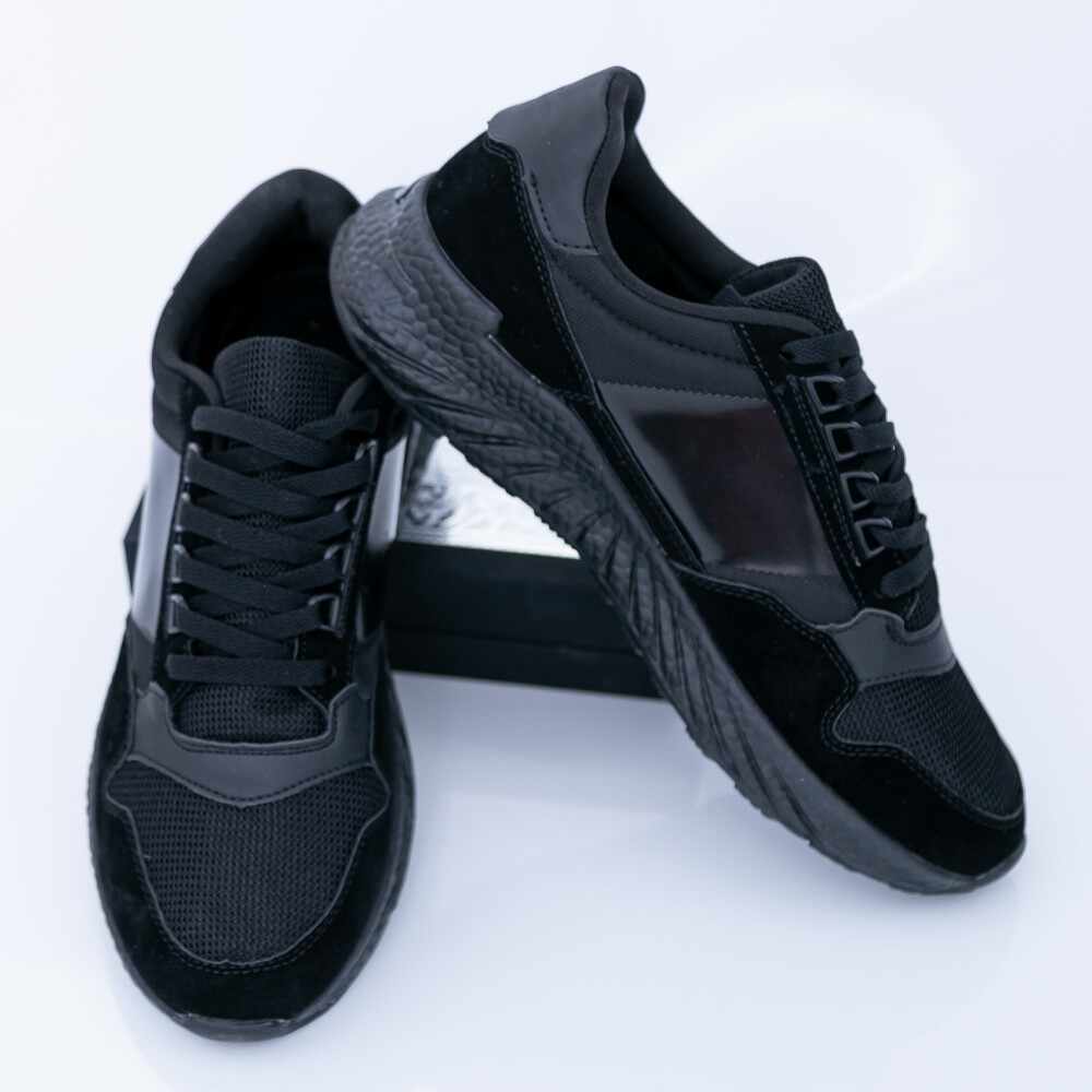 Pantofi Sport Barbati SH112 Negru | Fashion