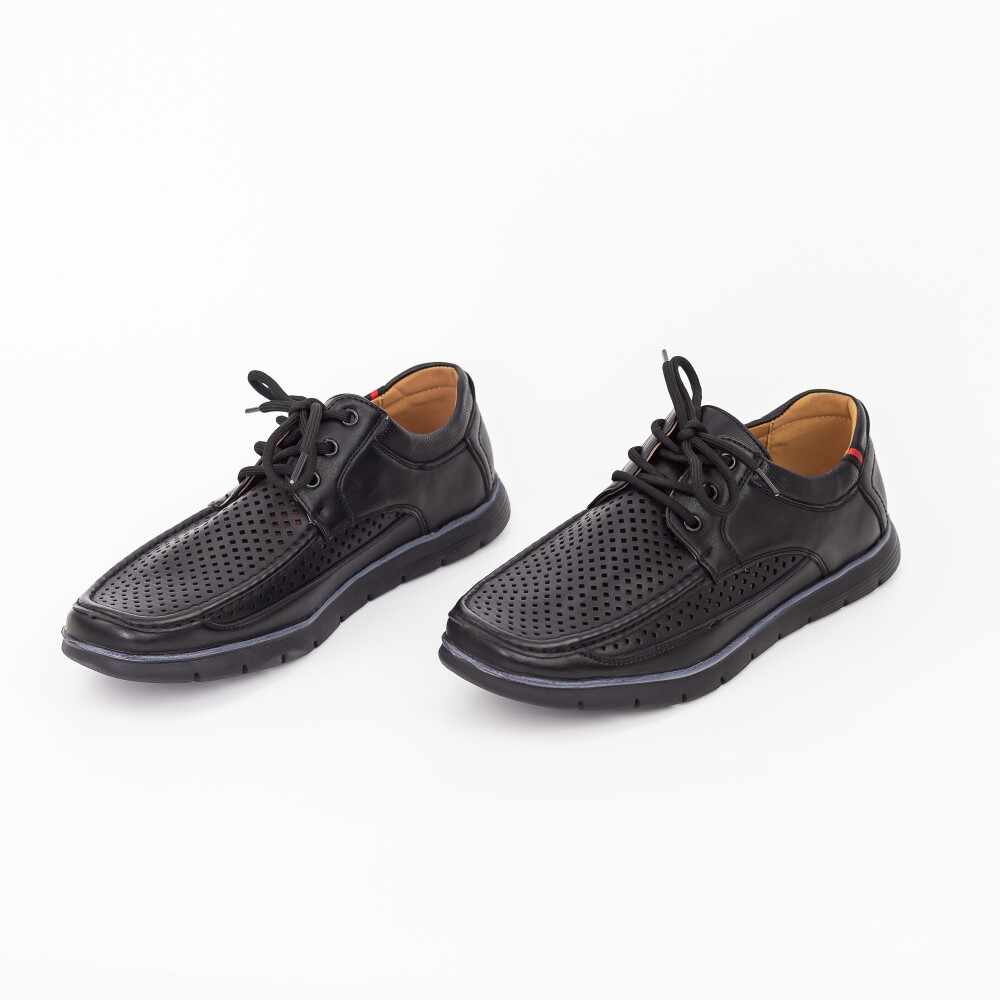 Pantofi Casual Barbati L2161-4A Negru | Mr Zoro