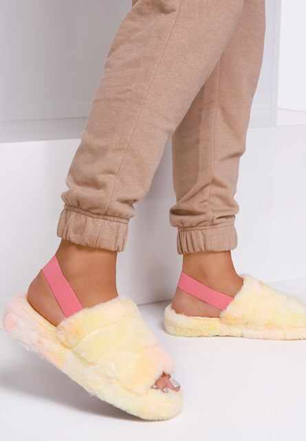 Papuci cu blanita Burano V2 Multicolori