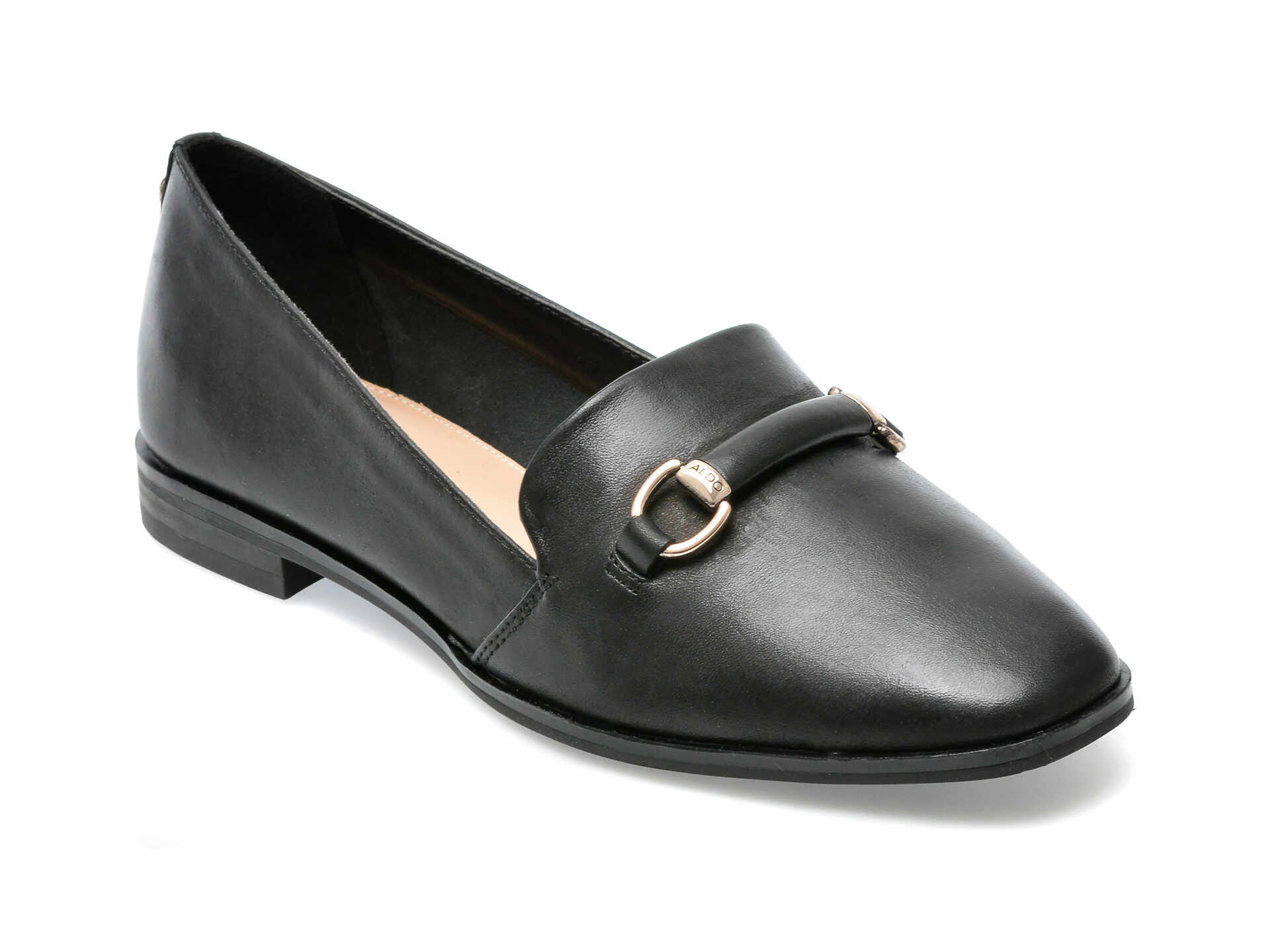 Pantofi ALDO negri, APPLEGUM001, din piele naturala