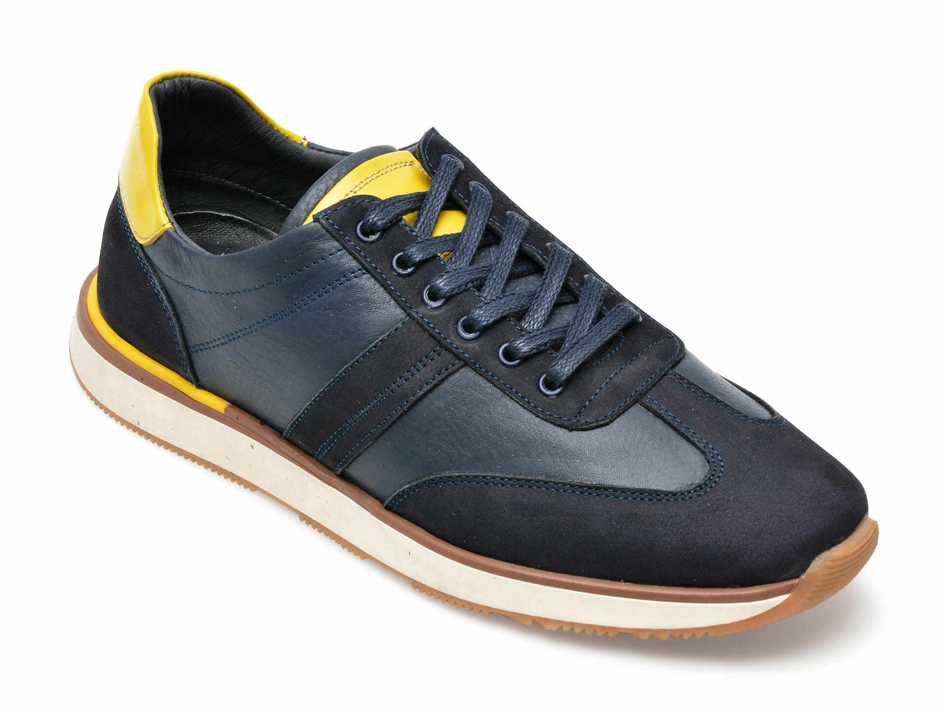 Pantofi sport GRYXX bleumarin, AVC3007, din piele naturala