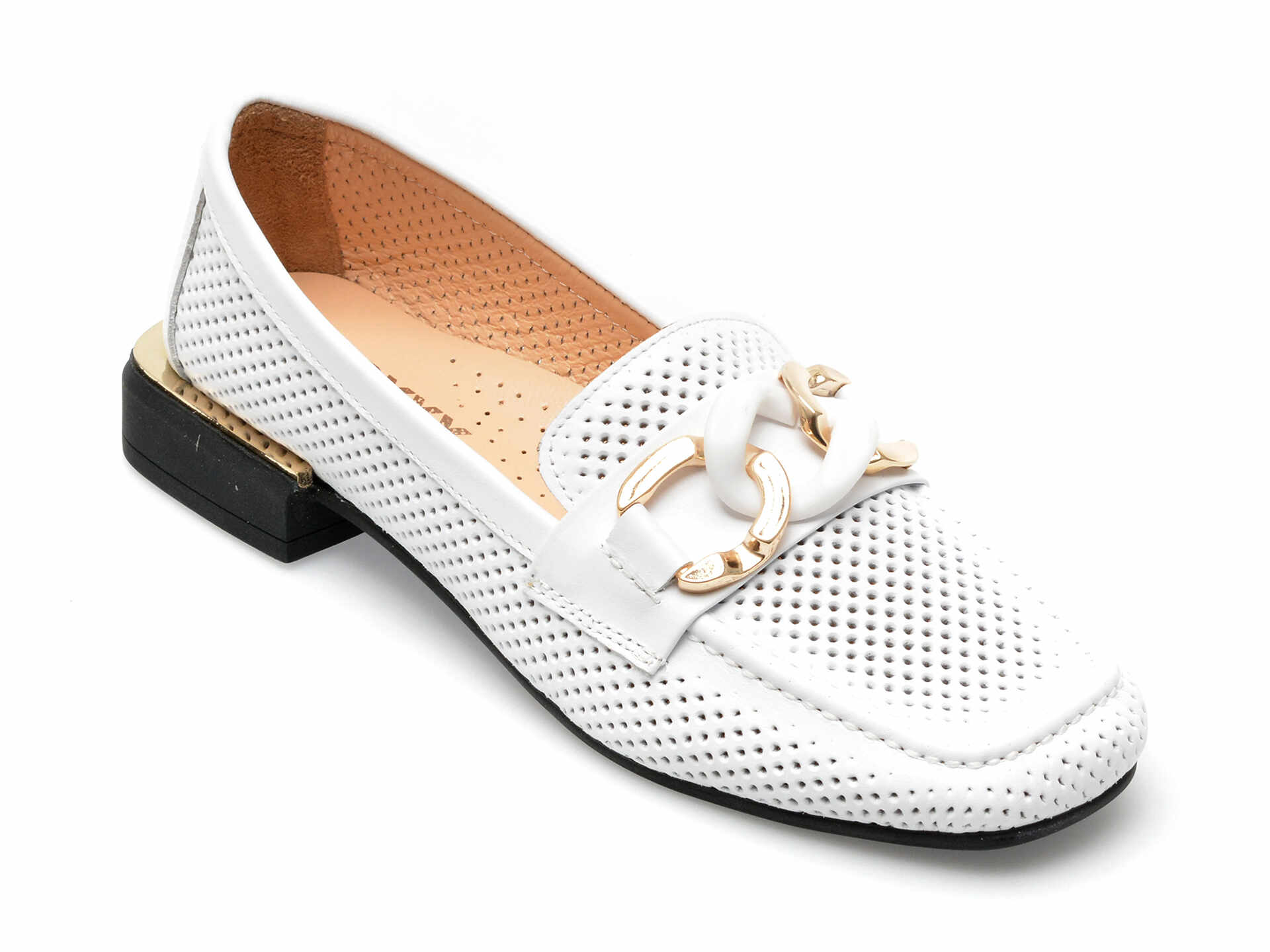 Pantofi GRYXX albi, 2185241, din piele naturala