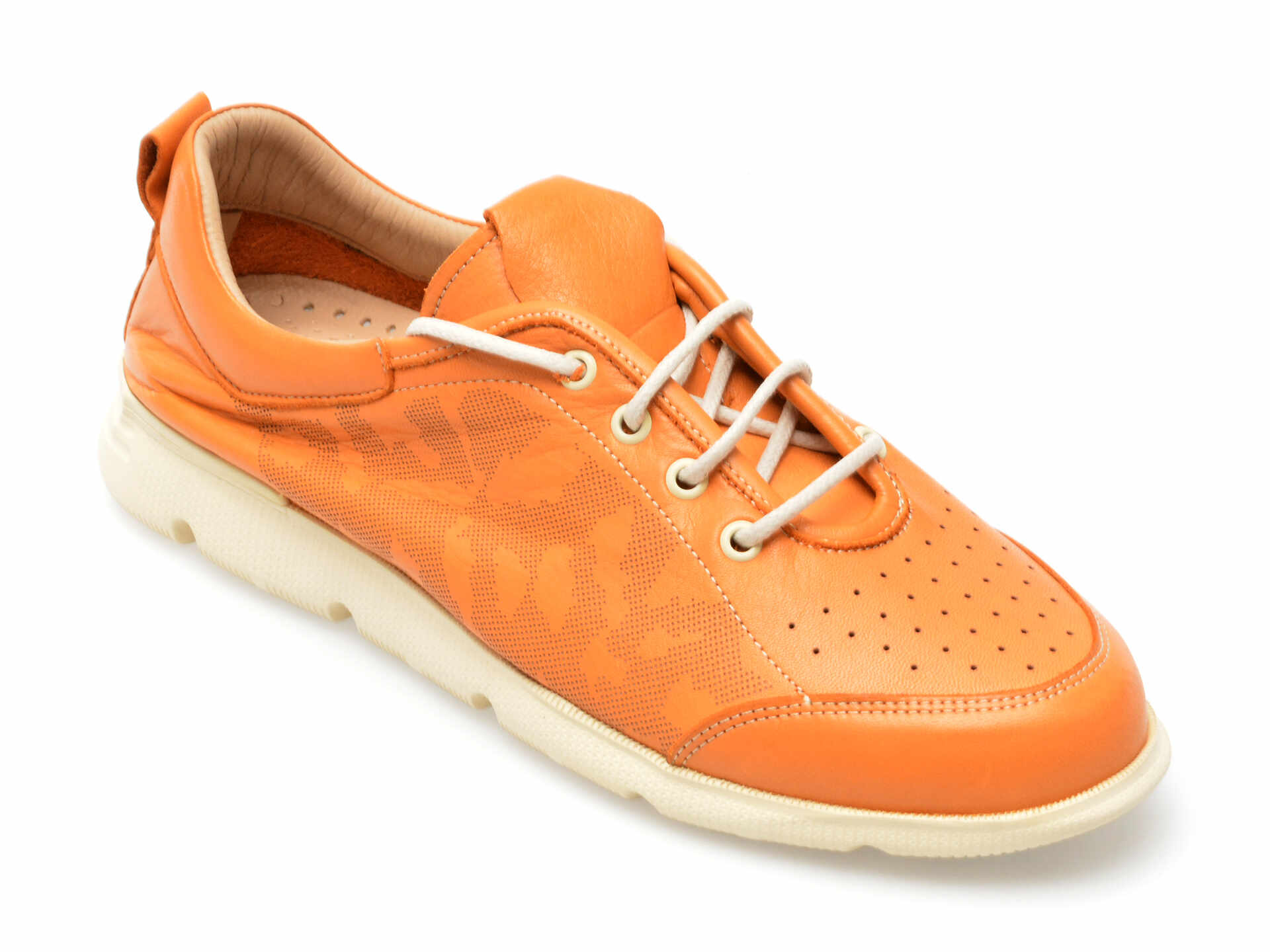 Pantofi GRYXX portocalii, 725997, din piele naturala