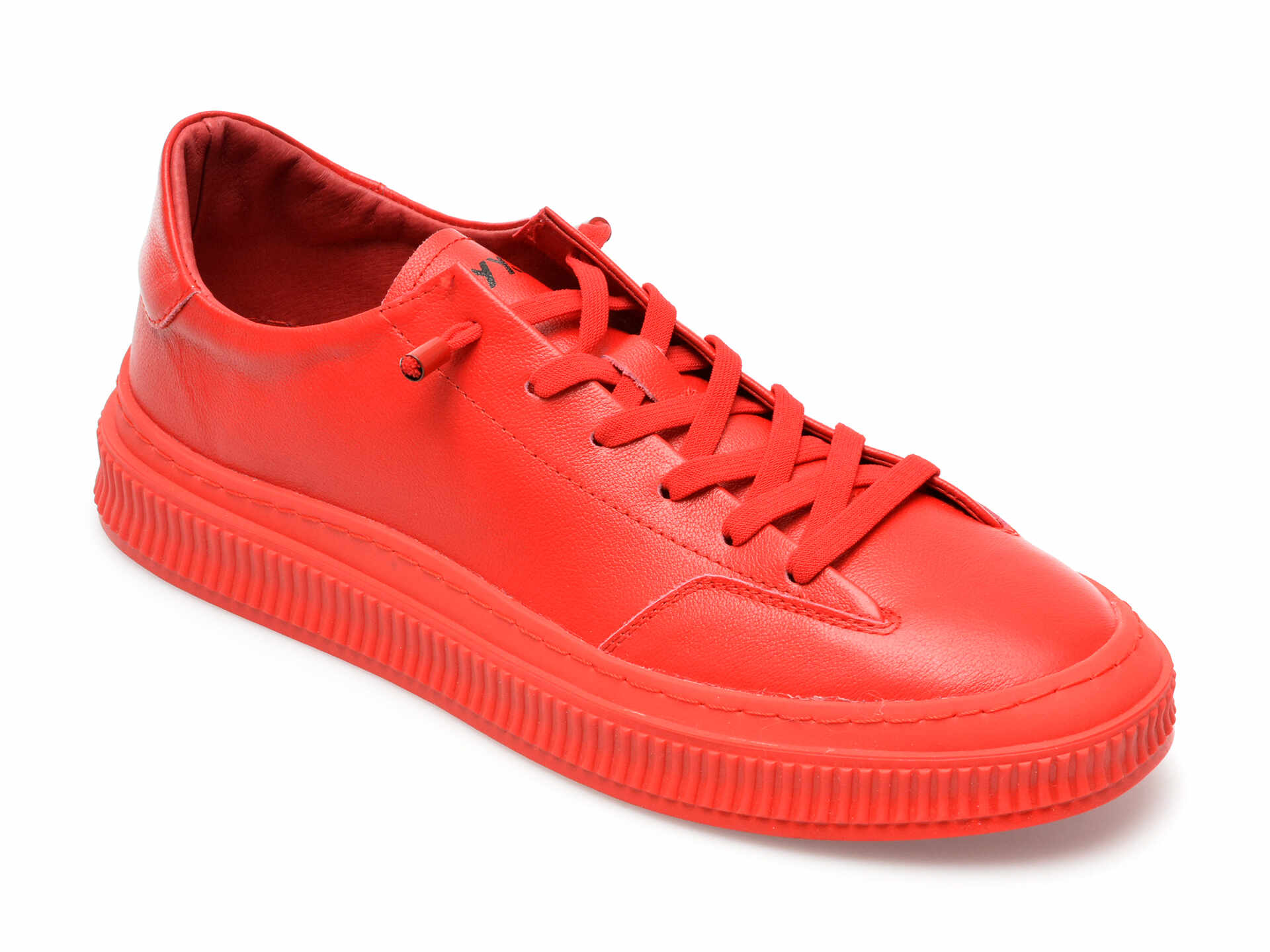 Pantofi GRYXX rosii, F037, din piele naturala